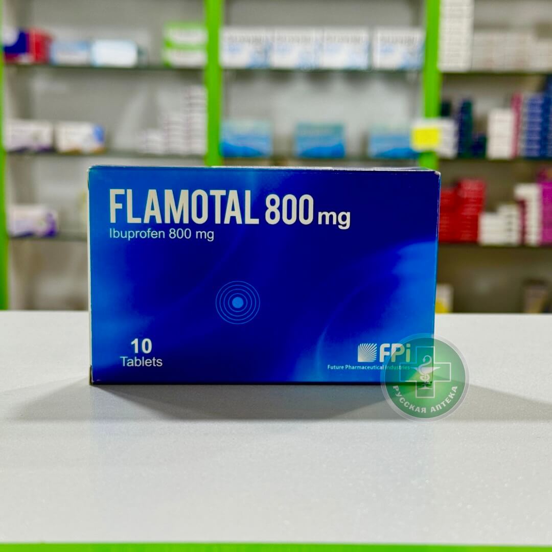 Flamotal 800 mg 10 tablets