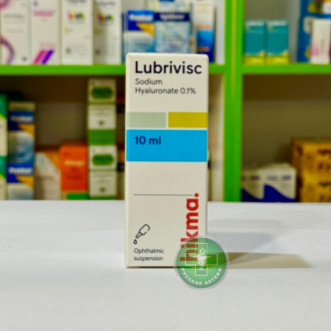 Лубривиск 0,1% Капли для глаз 10 мл