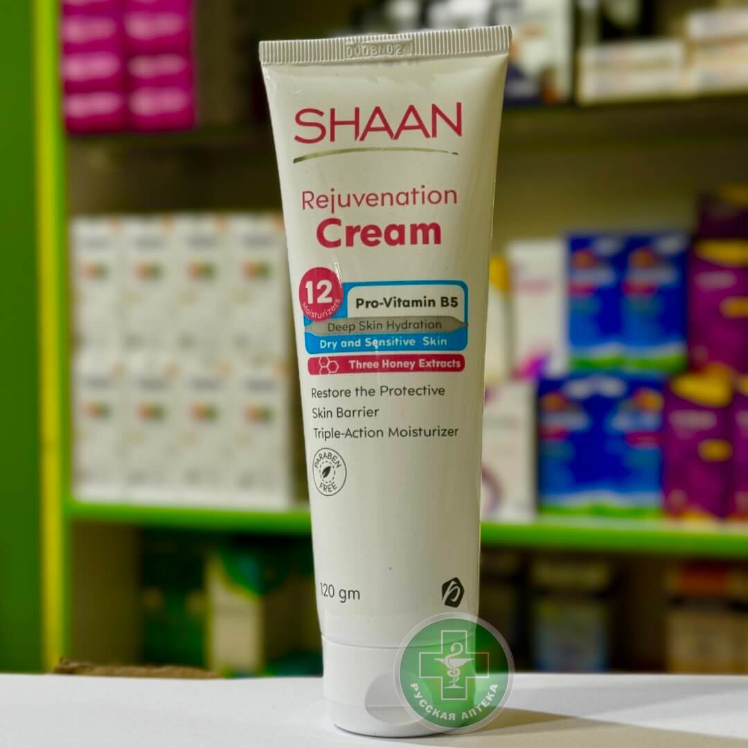 SHAAN Омолаживающий крем для сухой и чувствительной кожи Глубокое увлажнение 120 г