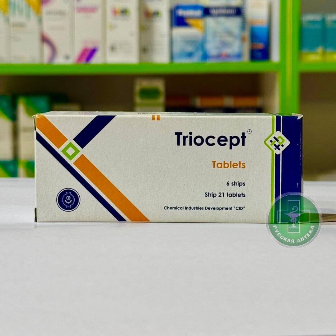 Triocept 21 tab X 6 strips