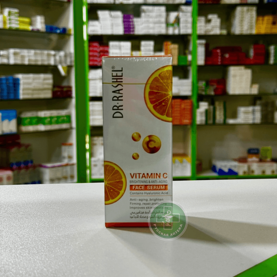 Dr. Rashel Brightening & anti-ageing face serum with vitamin C & hyaluronic acid, 50g