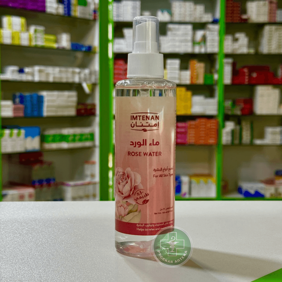 Imtenan Rose water for all skin types 190 ml