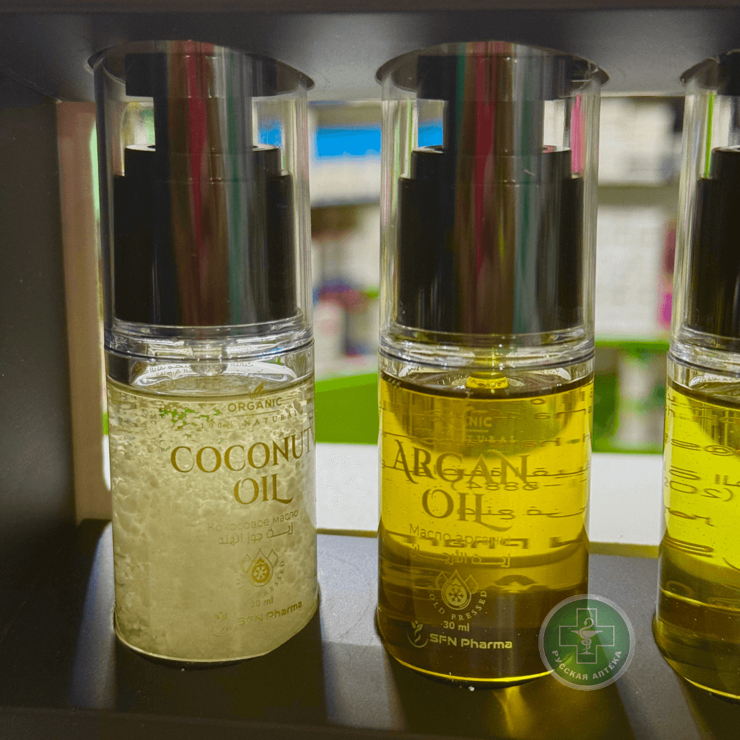 Organic Set of natural oils 4 x 30 ml