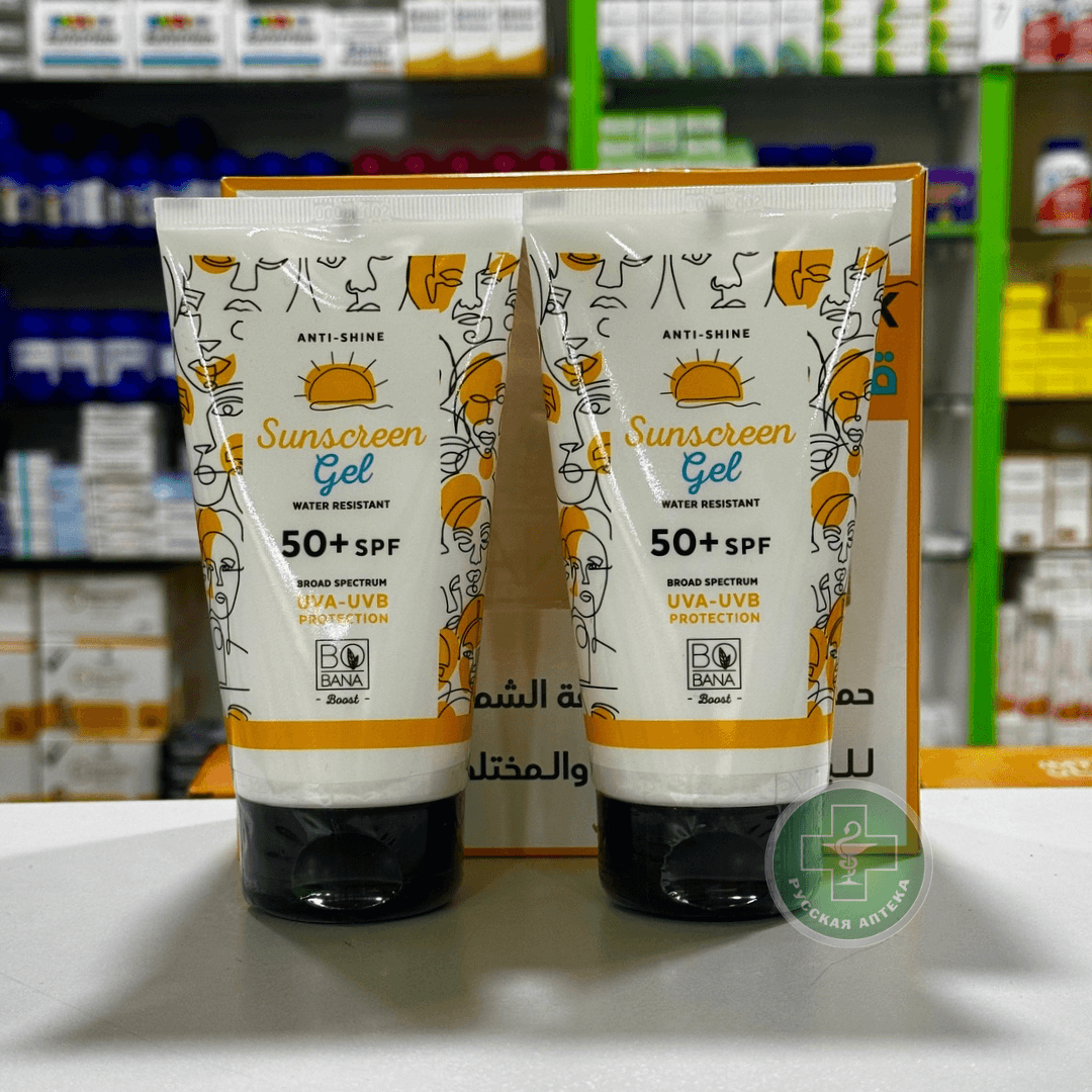 Bobana Sunscreen Gel SPF 50+ 2 x 150 ml