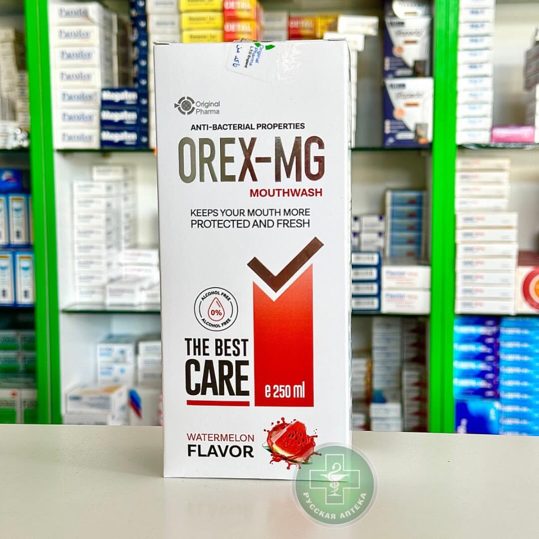 Orex-MG Mouthwash Watermelon flavor 250 ml