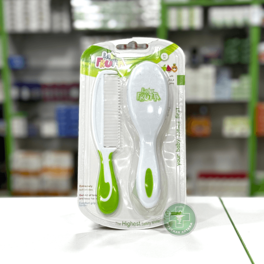 Ла Фрутта Набор расчесок для малышей с рождения