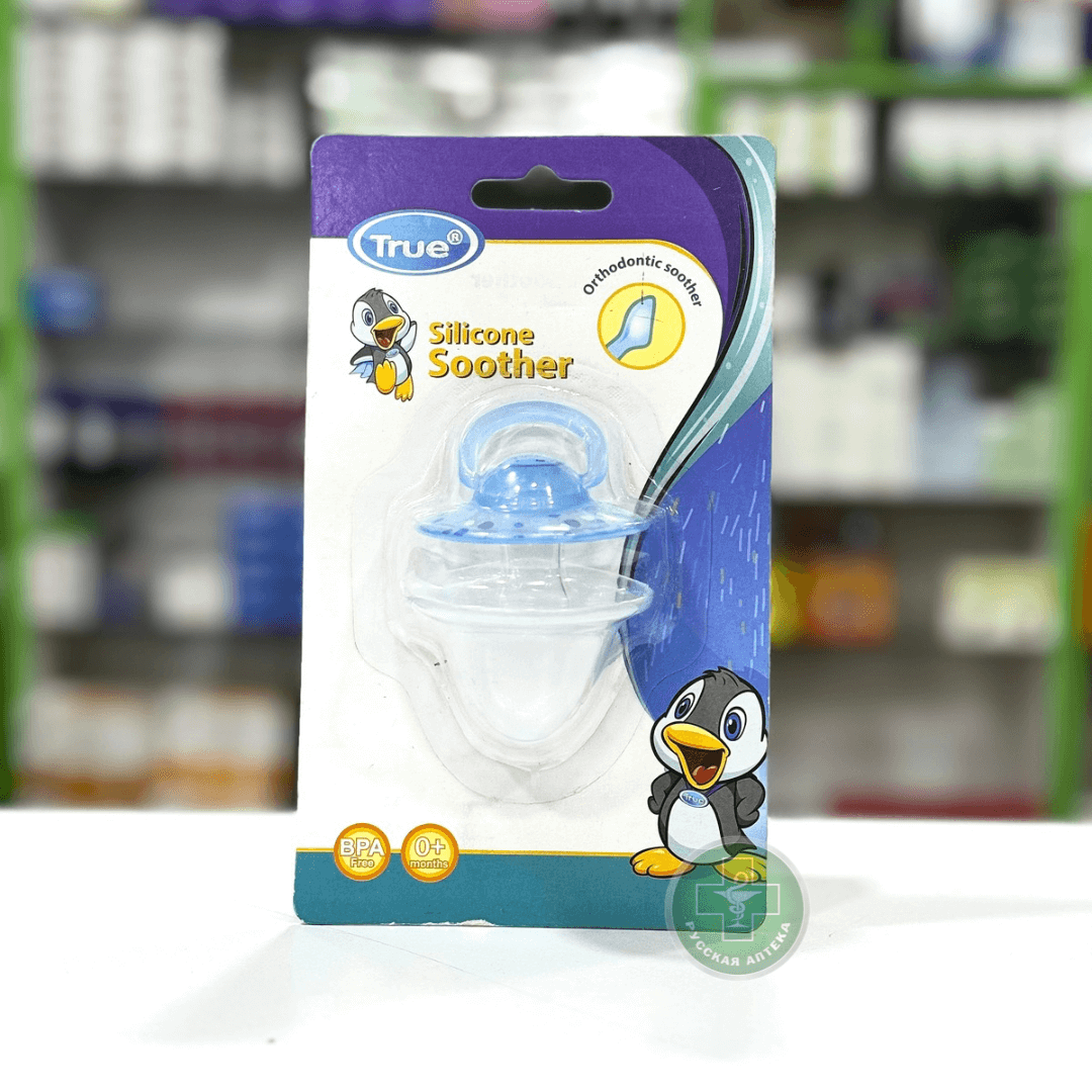 True Orthodontic silicone soother 0+