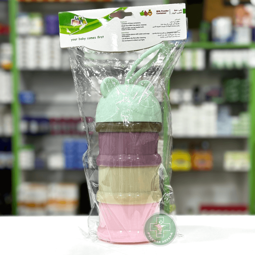 La Frutta Milk powder container