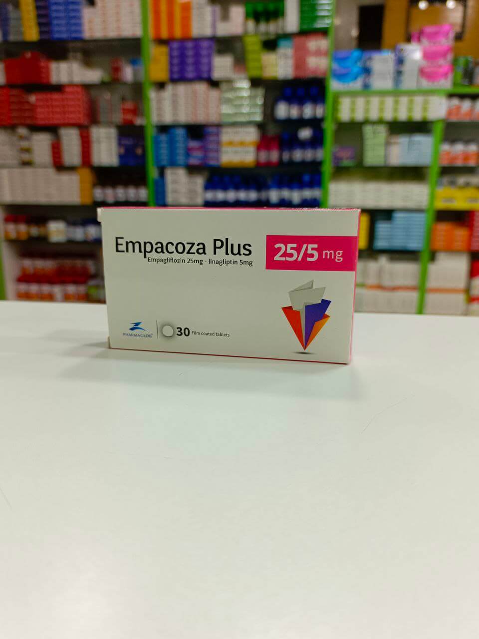 Эмпакоза плюс 25/5 мг 30 таблеток