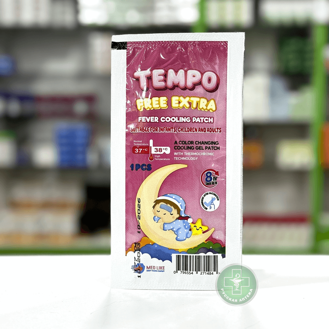 Tempo Fever cooling patch for babies, kids & adults 4 pcs