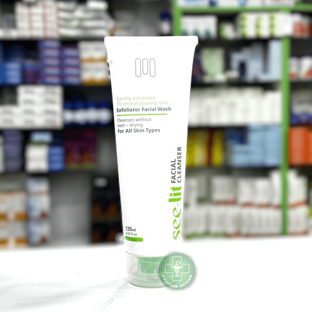 See Lit Exfoliator facial wash for all skin types 120 ml