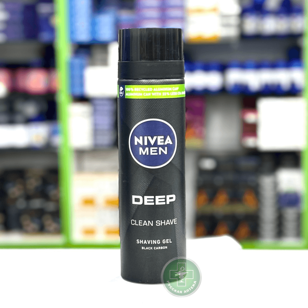 Nivea Men Гель для бритья Глубокое чистое бритье 200 мл