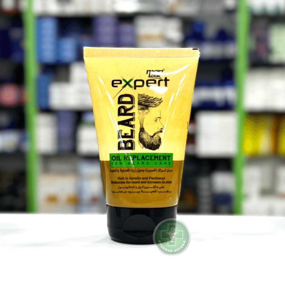 ЕВА Мэн лук эксперт Замена масла для бороды с кератином и пантенолом 100 мл