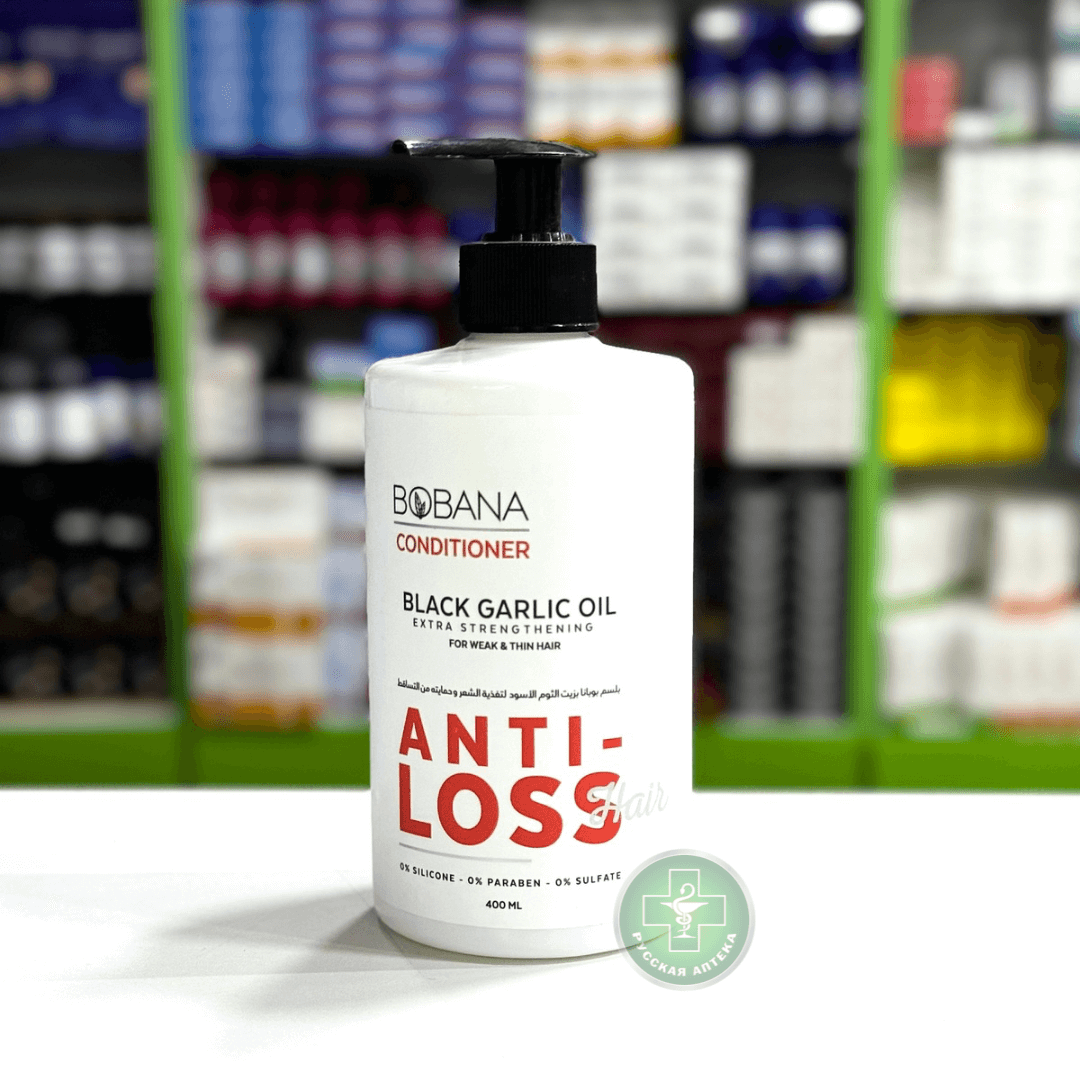 Bobana Anti hair loss conditioner with black garlic oil 400 ml