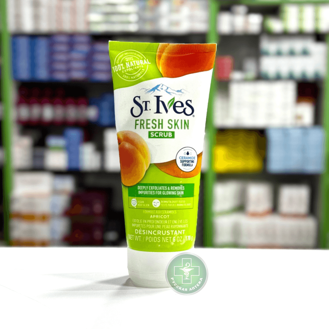St. Ives Fresh skin scrub Apricot 170 gm