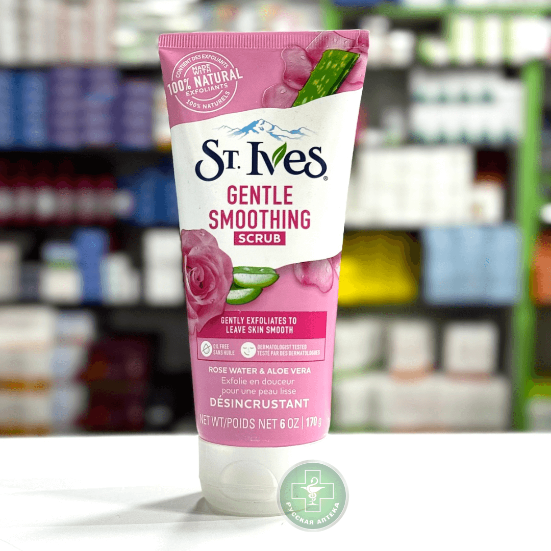 St. Ives Gentle smoothing scrub Rose water & aloe vera 170 g
