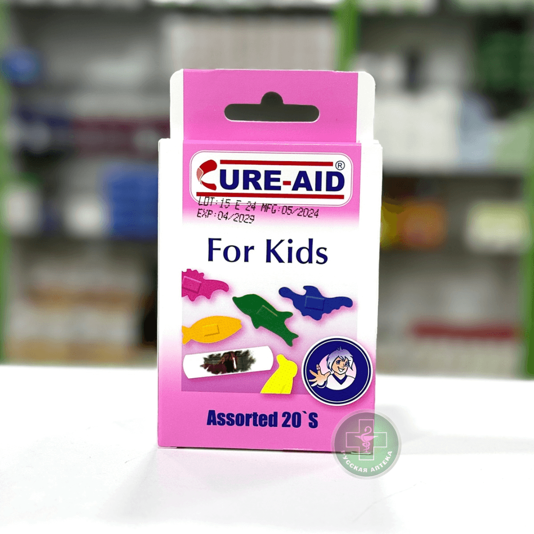 Cure-Aid Colored kids plasters 20 assorted pcs