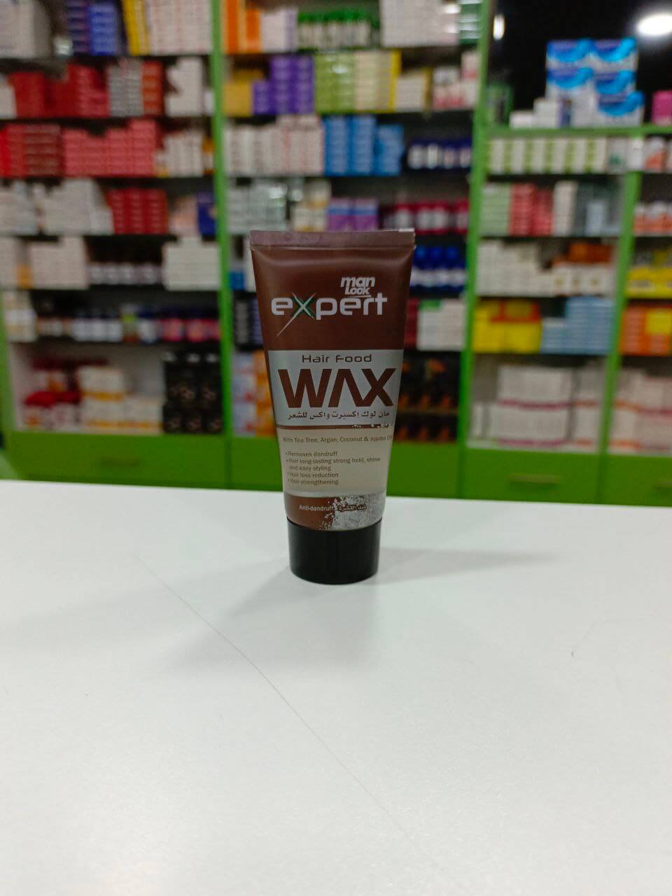 EVA Man Look Expert Hair food wax with tea tree, argan, coconut & jojoba oils, anti-dandruff 50 gm