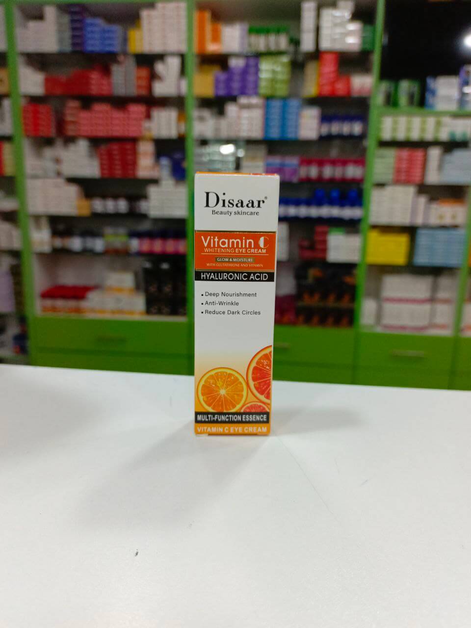 Disaar Whitening eye cream with hyaluronic acid, glutathione & vitamin C 25 ml