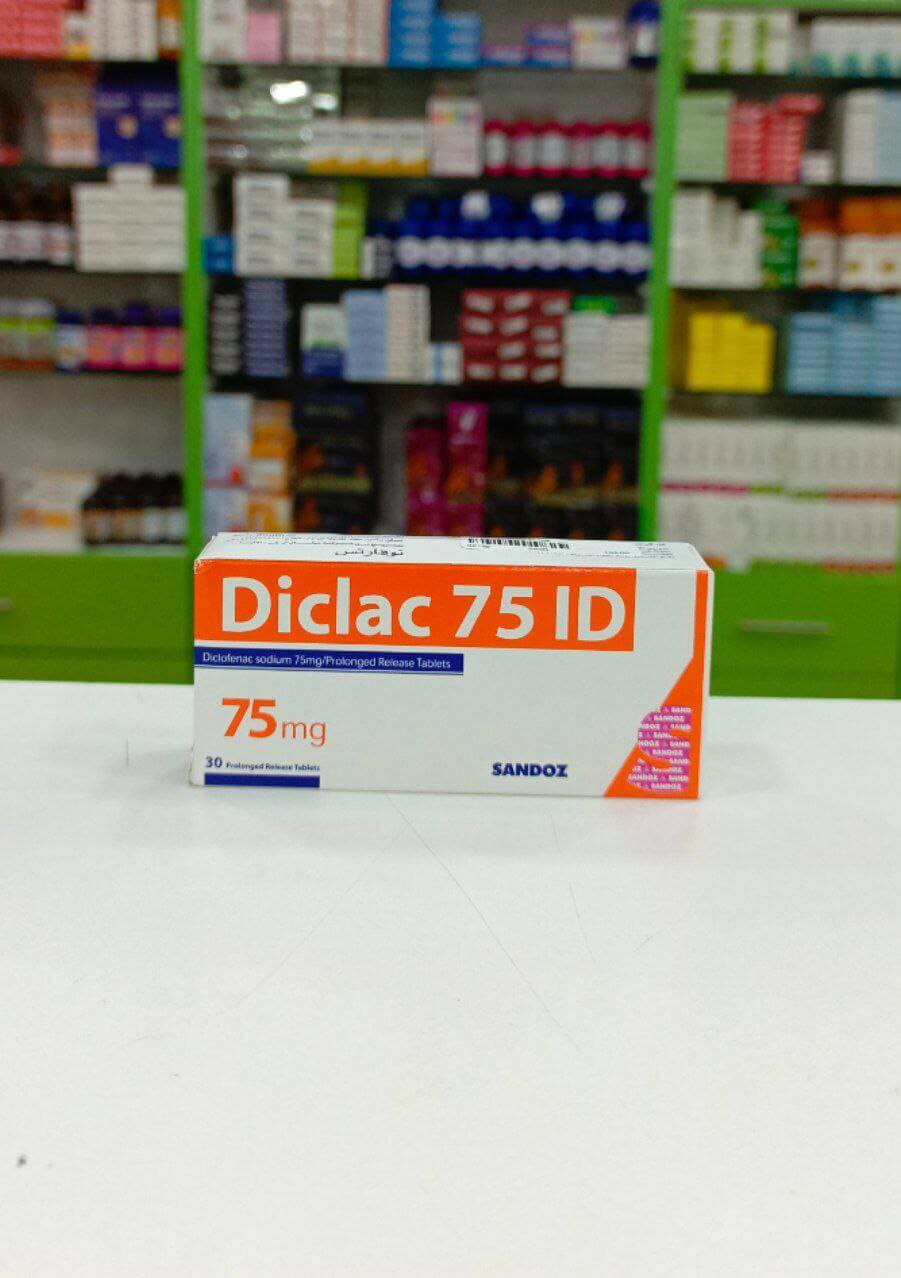 Diclac 75 mg ID 30 tablets
