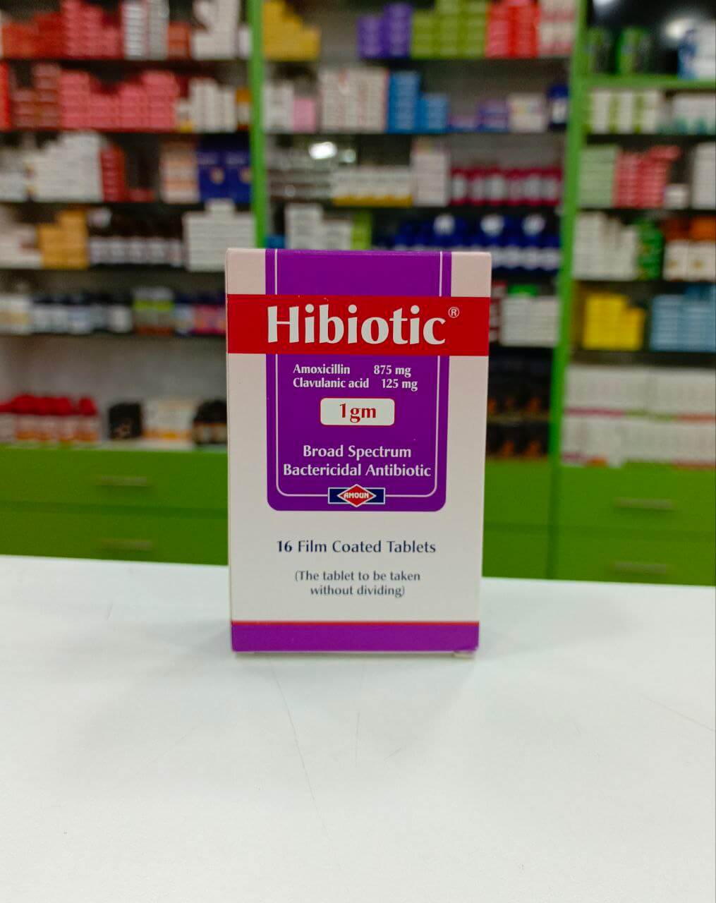 Hibiotic 1 gm 16 tablets