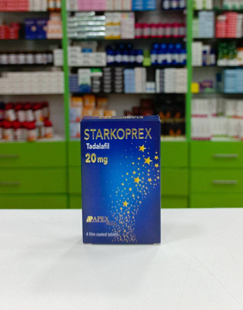 Старкопрекс 20 мг 4 таблетки