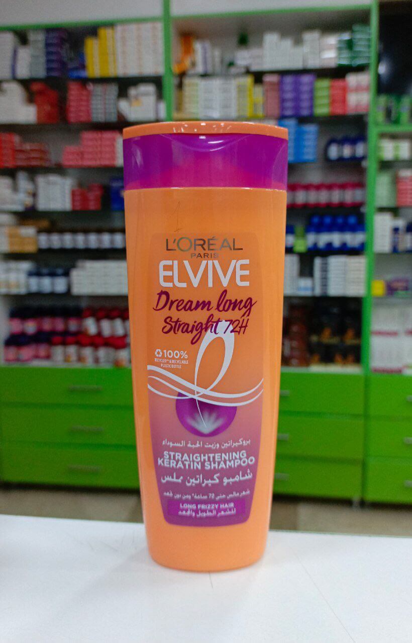 L'Oreal Elvive Dream long Straightening keratin shampoo for long fizzy hair 400 ml