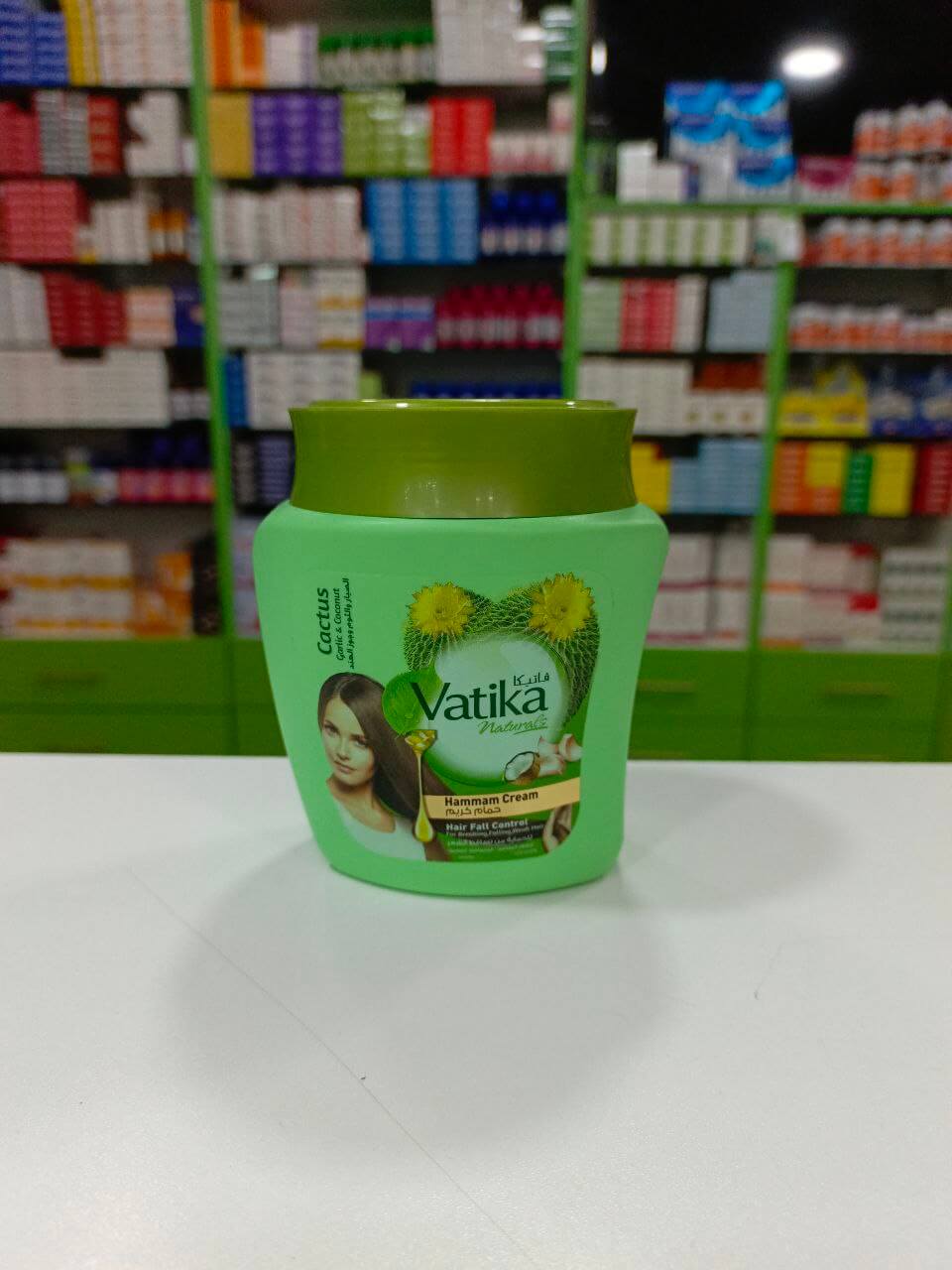 Vatika Hair Fall Control mask with cactus, garlic and coconut extract 450 gm