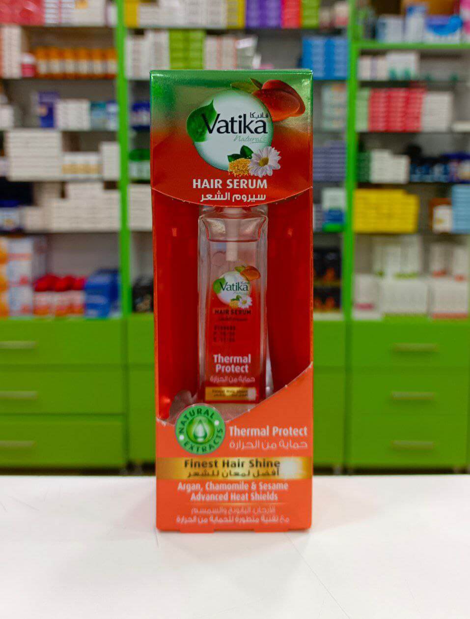 Vatika Hair serum Thermal protect with argan, chamomile & sesame 47 ml