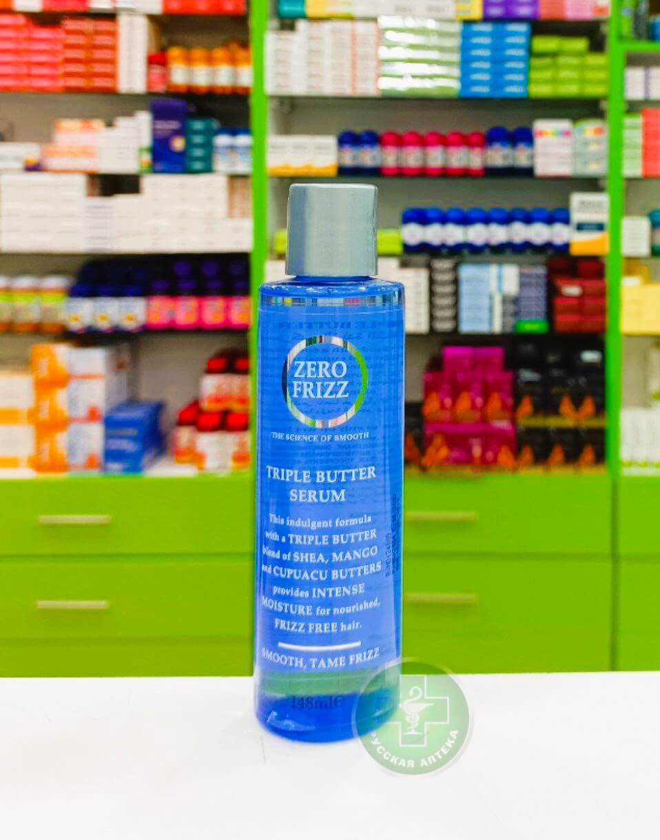 Zero Frizz Triple butter serum for frizzy, coarse, dull hair 148 ml