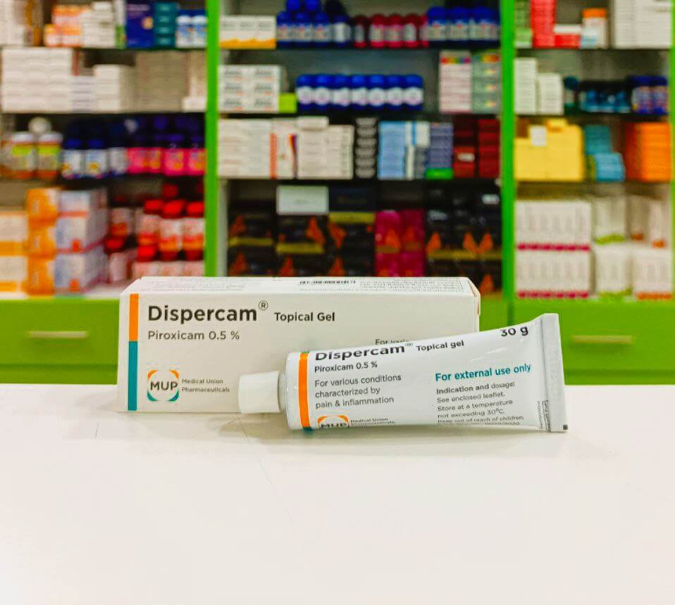 Dispercam gel 0.5% 30 gm