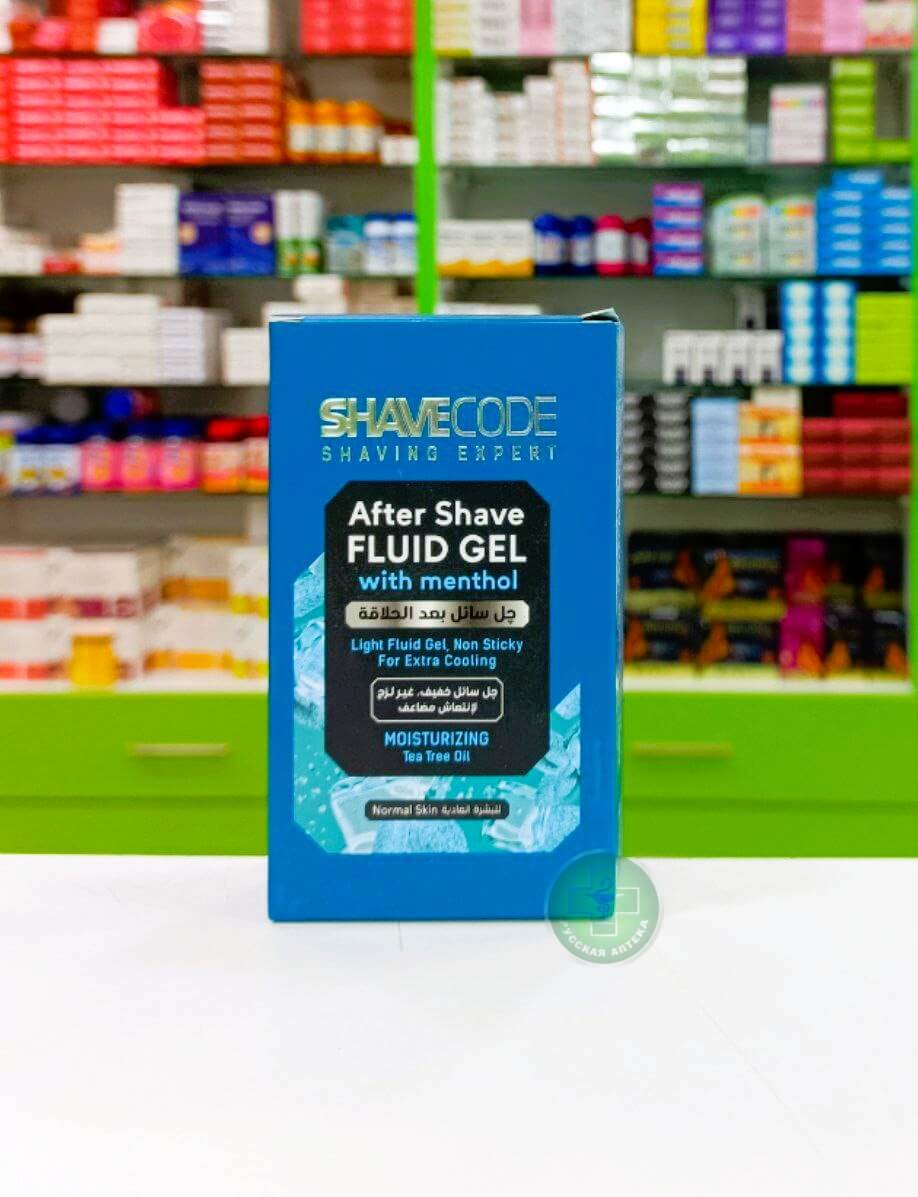 Шейв Код Гель-флюид после бритья с ментолом для нормальной кожи 175 мл