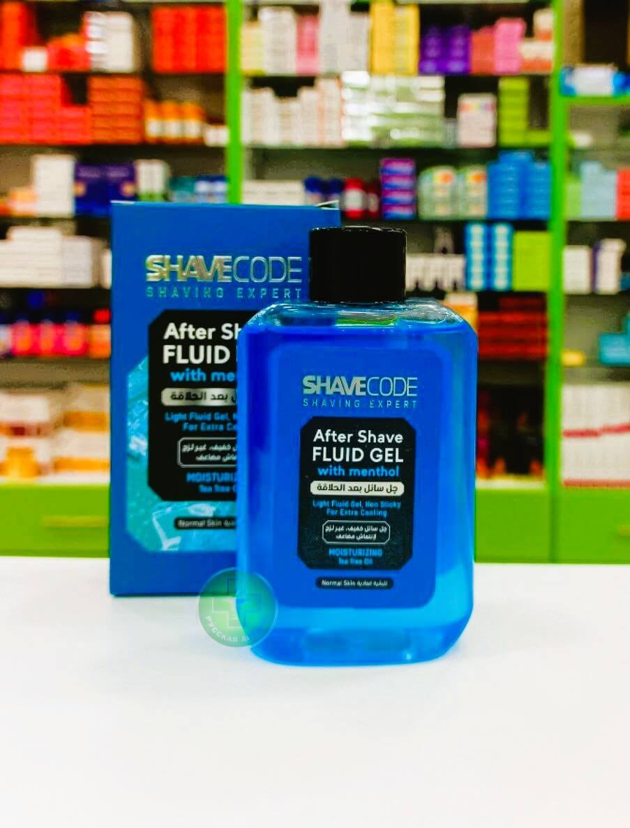 Шейв Код Гель-флюид после бритья с ментолом для нормальной кожи 175 мл