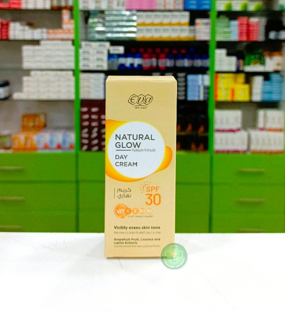 EVA Skin Care Natural glow Day cream SPF 30 with grapefruit, licorice & lupine extracts 50 gm