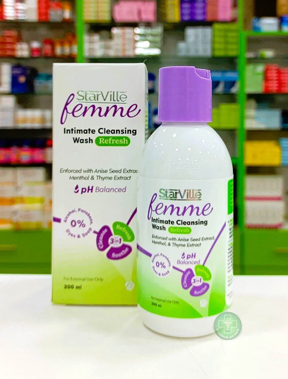 Starville Femme Intimate cleansing wash Refresh 200 ml