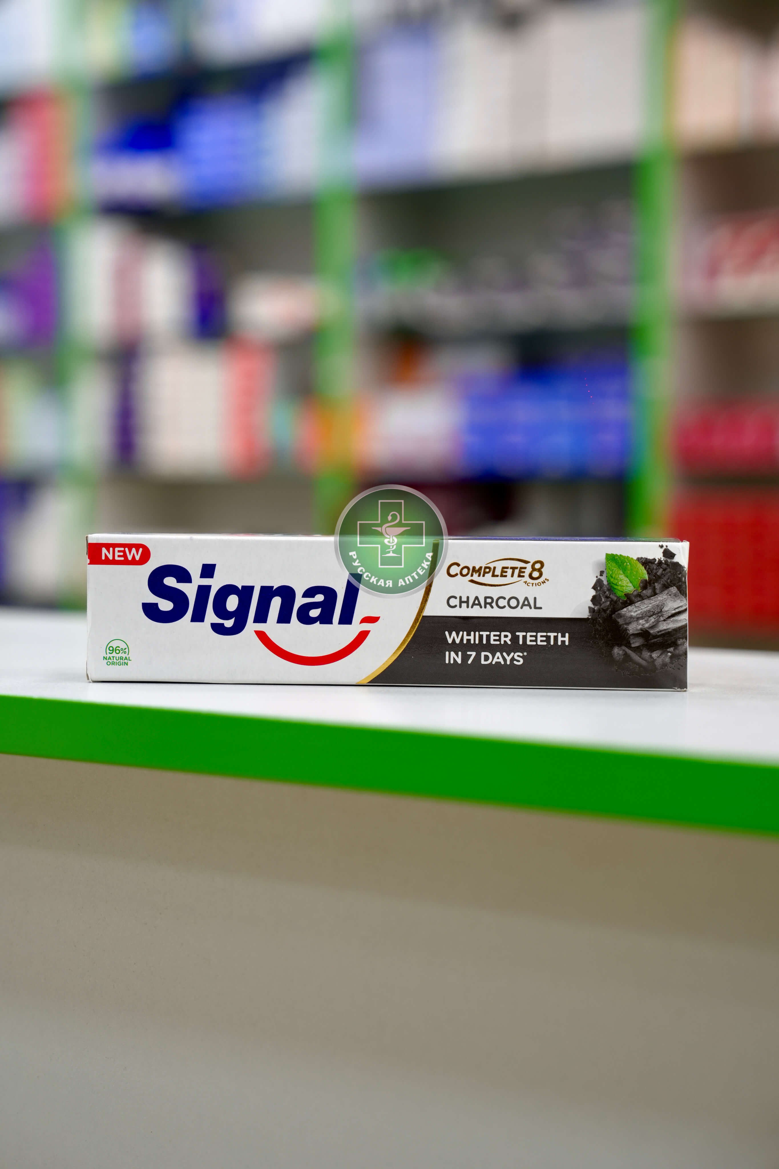 Signal Complete 8 Charcoal & Mint toothpaste 100 ml - Buy from Russian ...