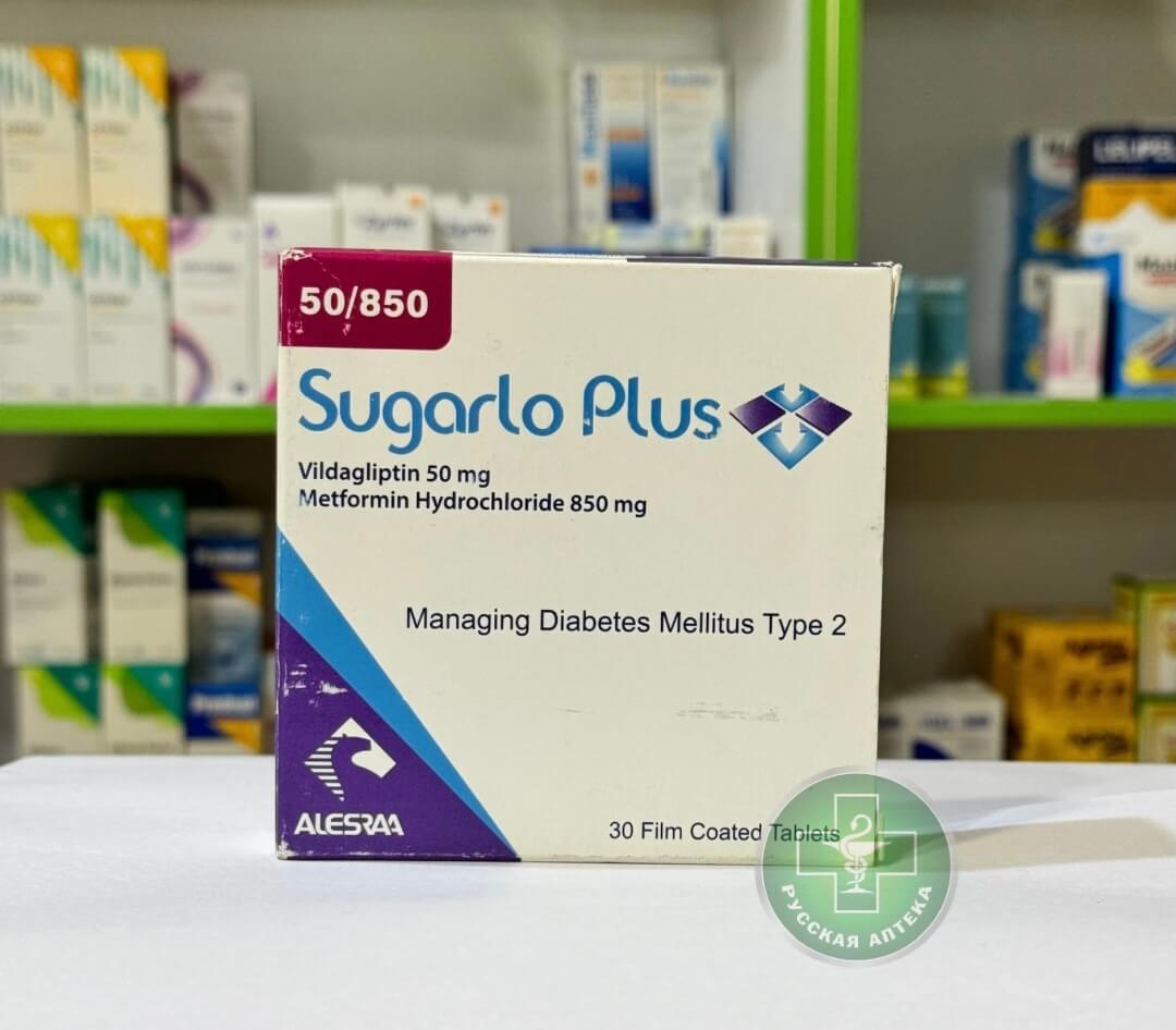 Sugarlo Plus 50/850 mg 30 tablets