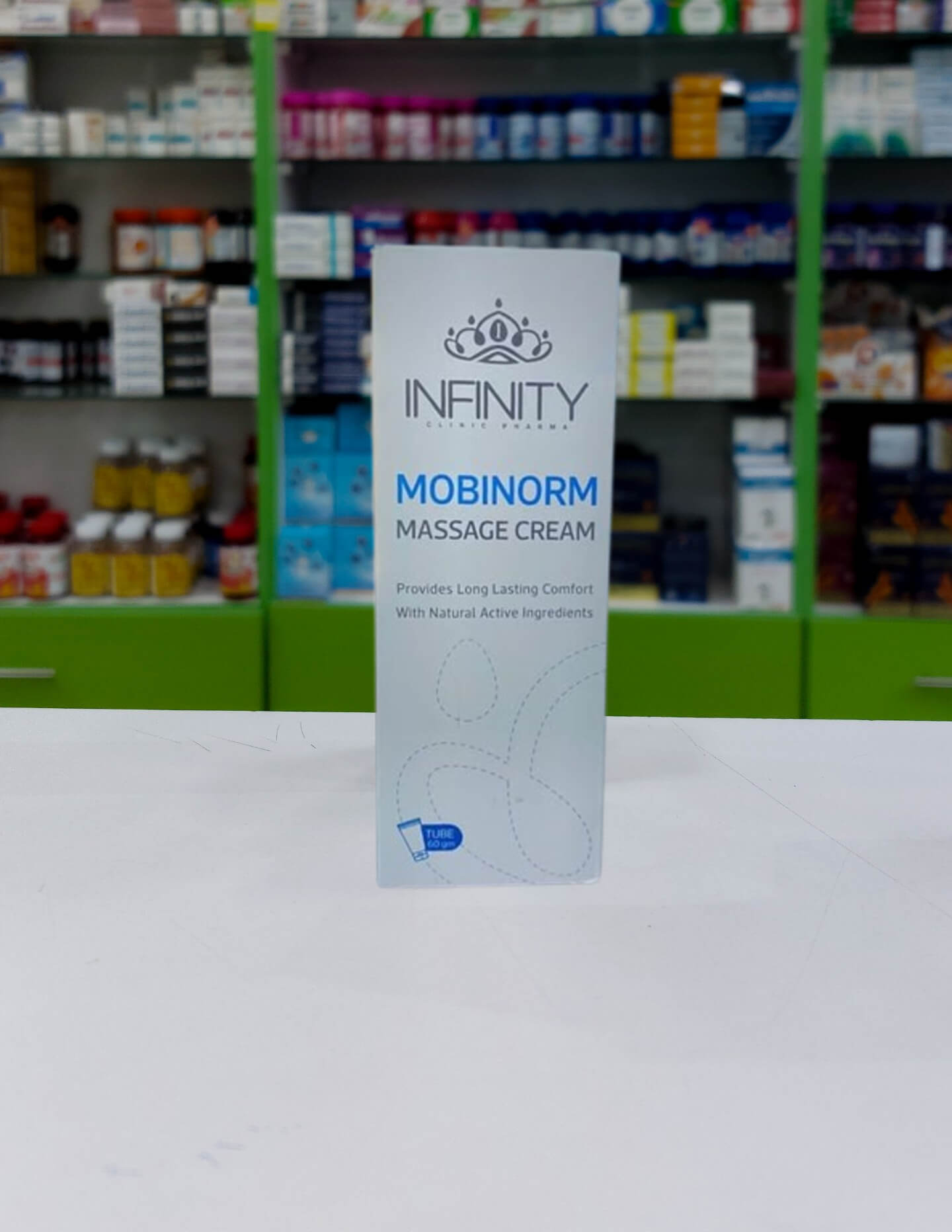 Mobinorm Infinity Mobinorm Massage cream 60 g - اشتر من صيدلية روسية في مصر