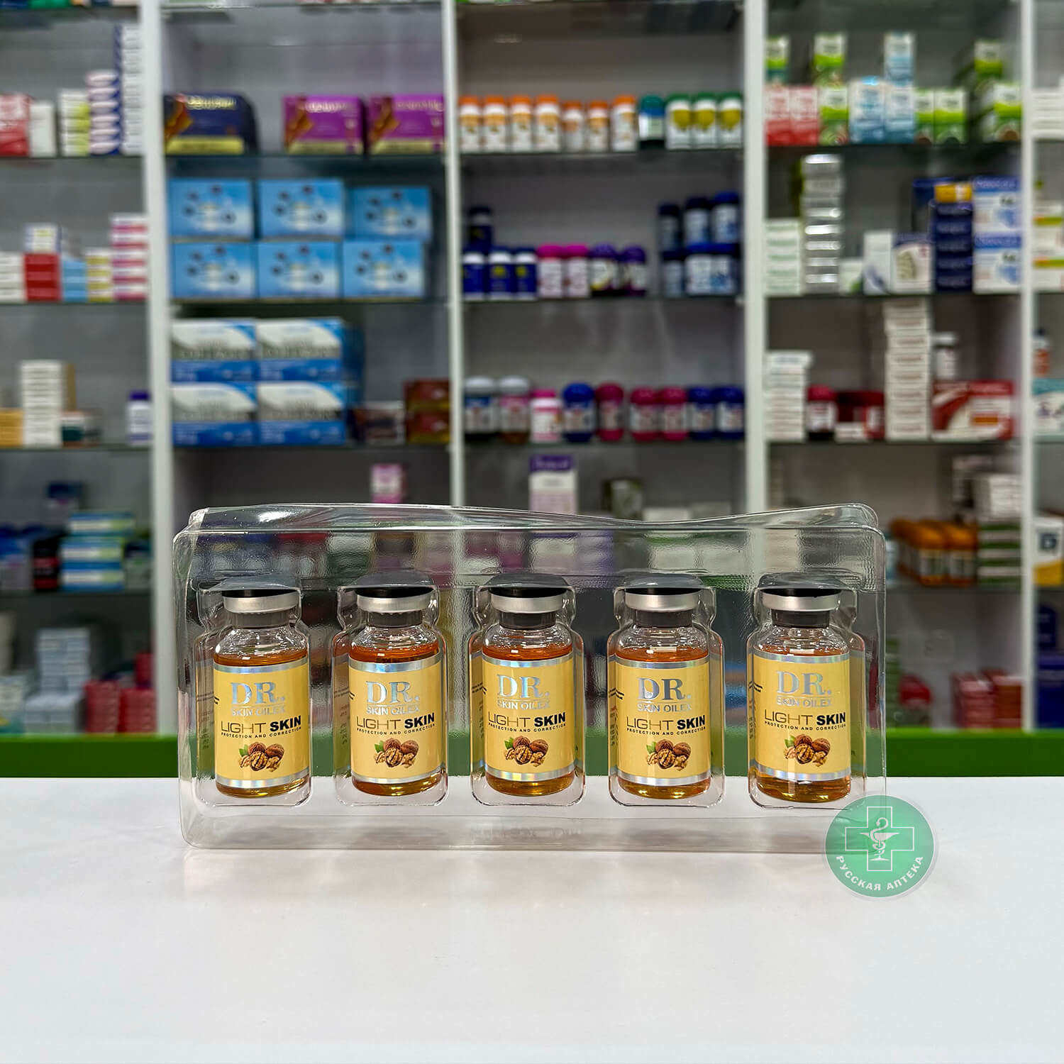 Dr Skin Oilex Light Ампулы для осветления и выравнивания тона кожи 5 штук
