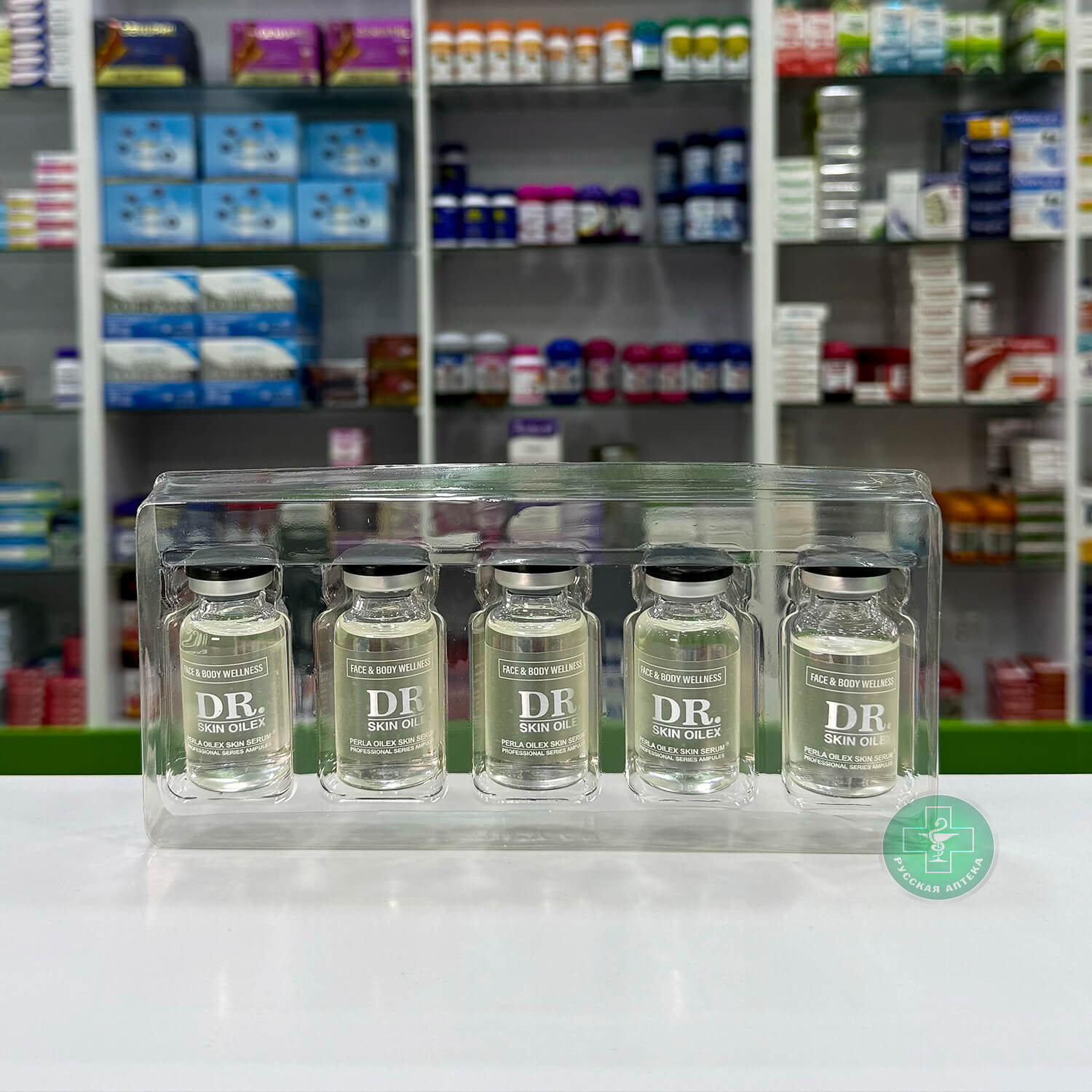 Dr Skin Oilex Ампулы для лица и тела с гиалуроновой кислотой и коллагеном 5 штук