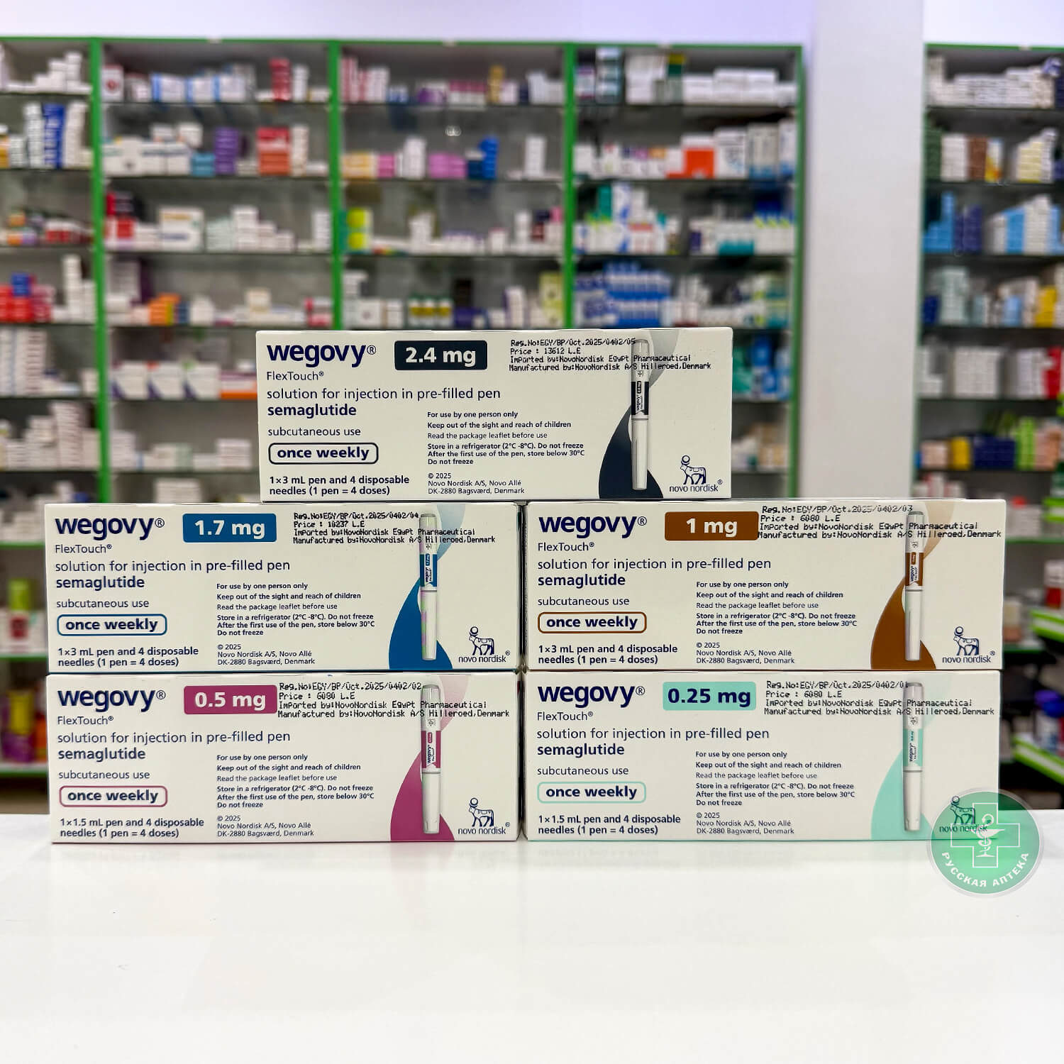 Wegovy FlexTouch 0,25 mg 1 pre-filled pen