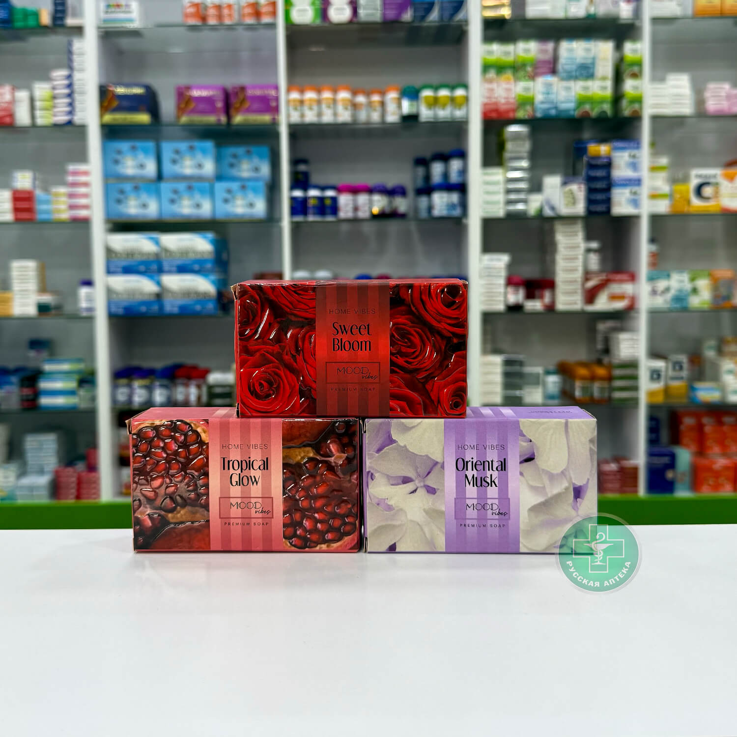 Home Vibes Premium glycerin soap «Sweet Bloom» 1 piece