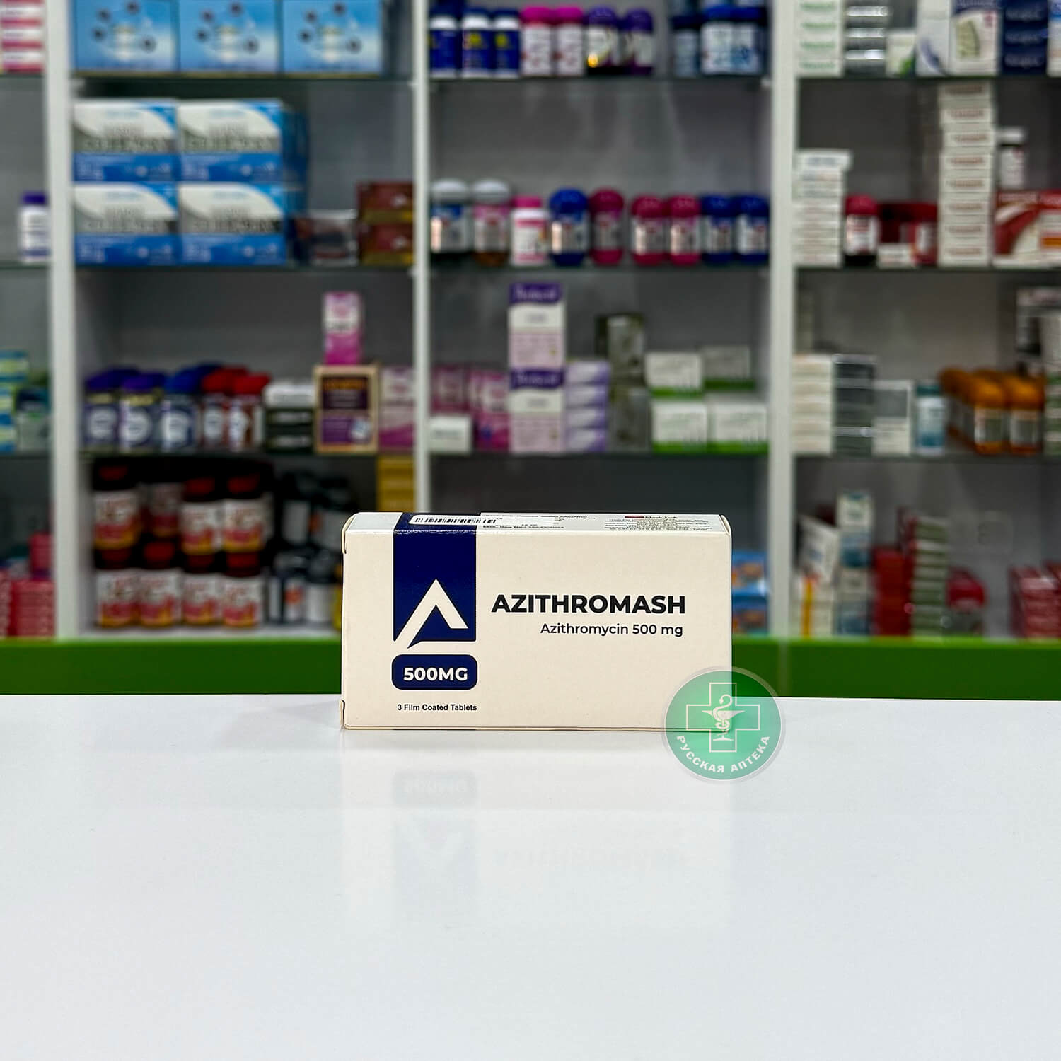 Azithromash 500 mg 3 tablets