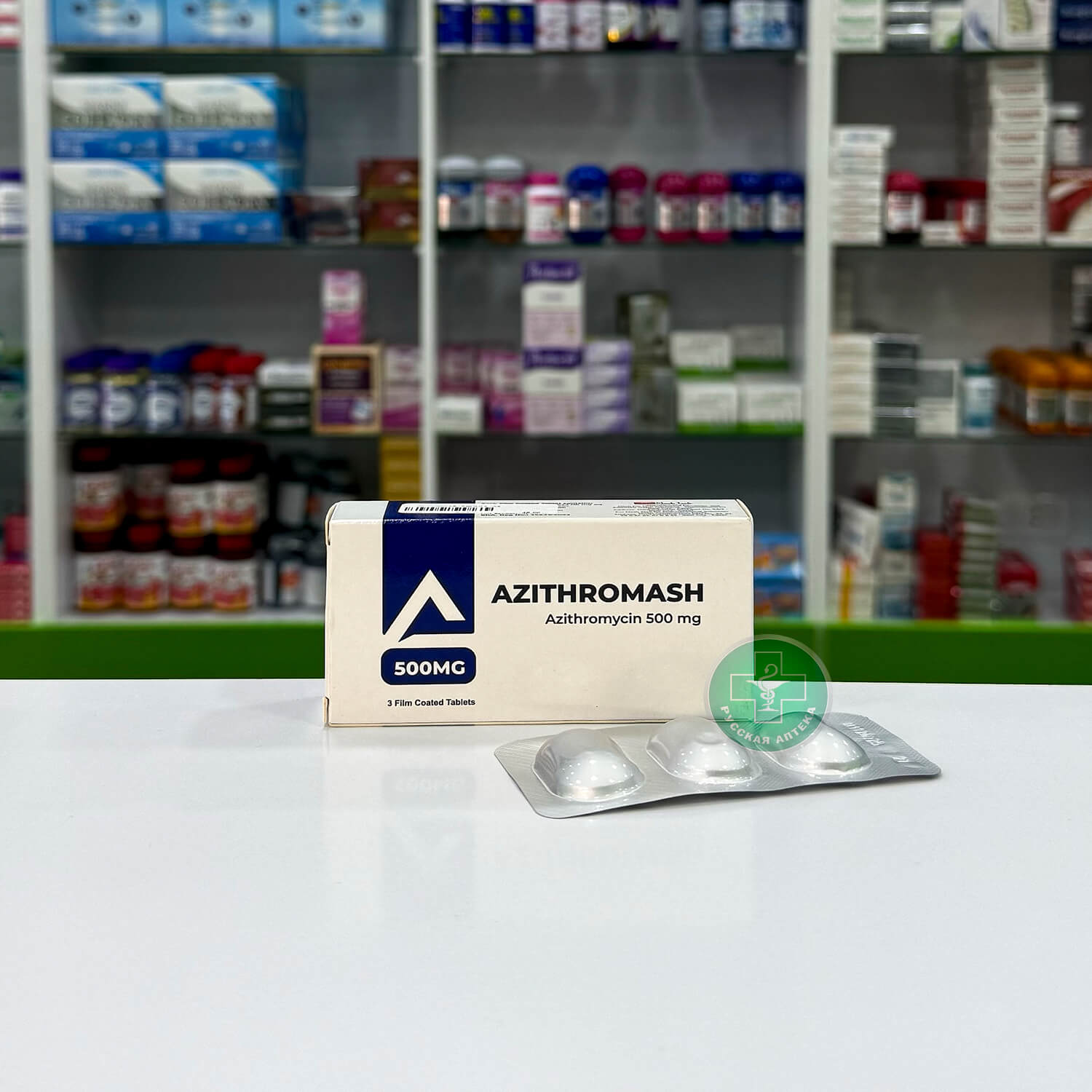 Azithromash 500 mg 3 tablets