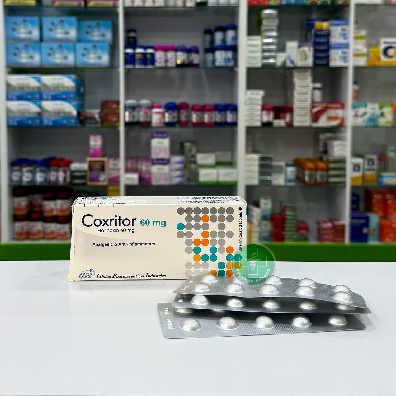 Coxritor 60 mg 30 tablets