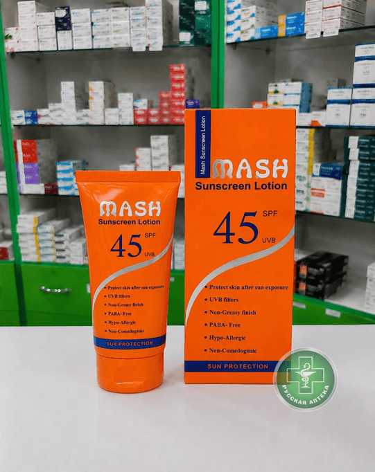 Mash Лосьон для защиты от солнца SPF 45 60 мл
