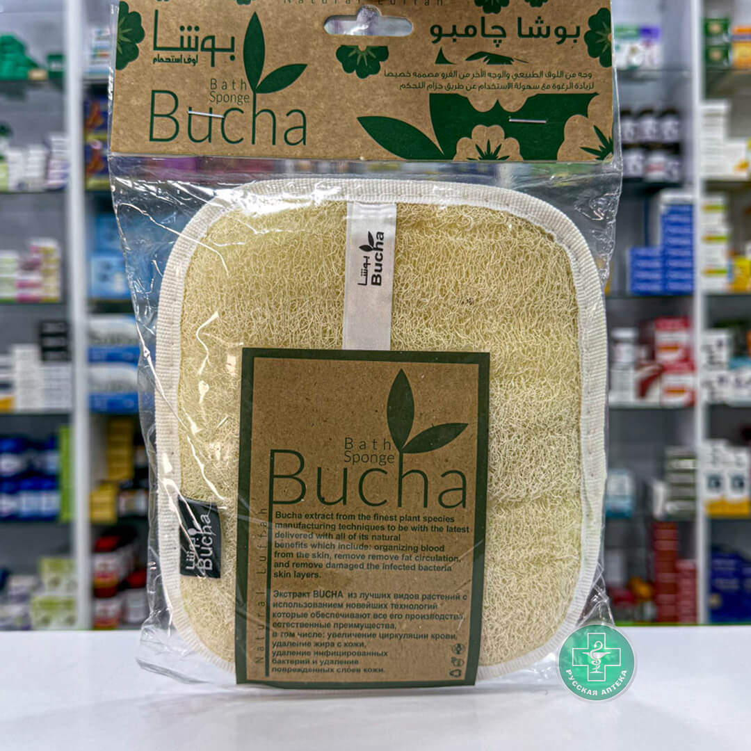 Bucha Губка для ванны 1 штука