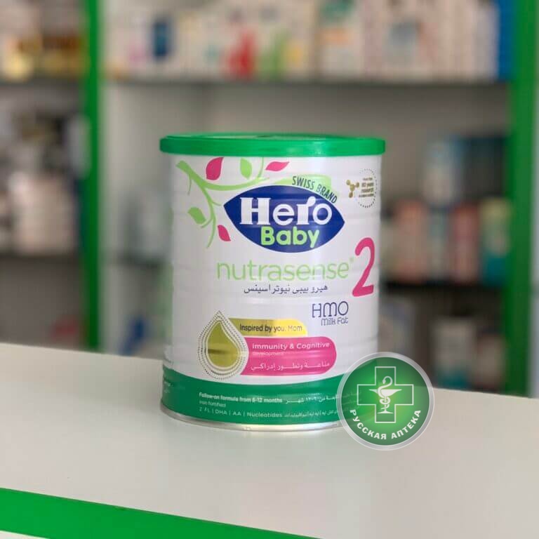 Hero Baby Nutrasense Formula №2, 6-12 months 400 g