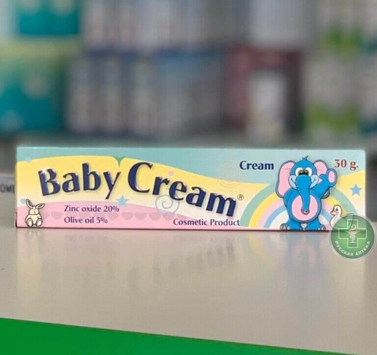 Baby Cream Детский крем от опрелостей с оксидом цинка и оливковым маслом 30 г