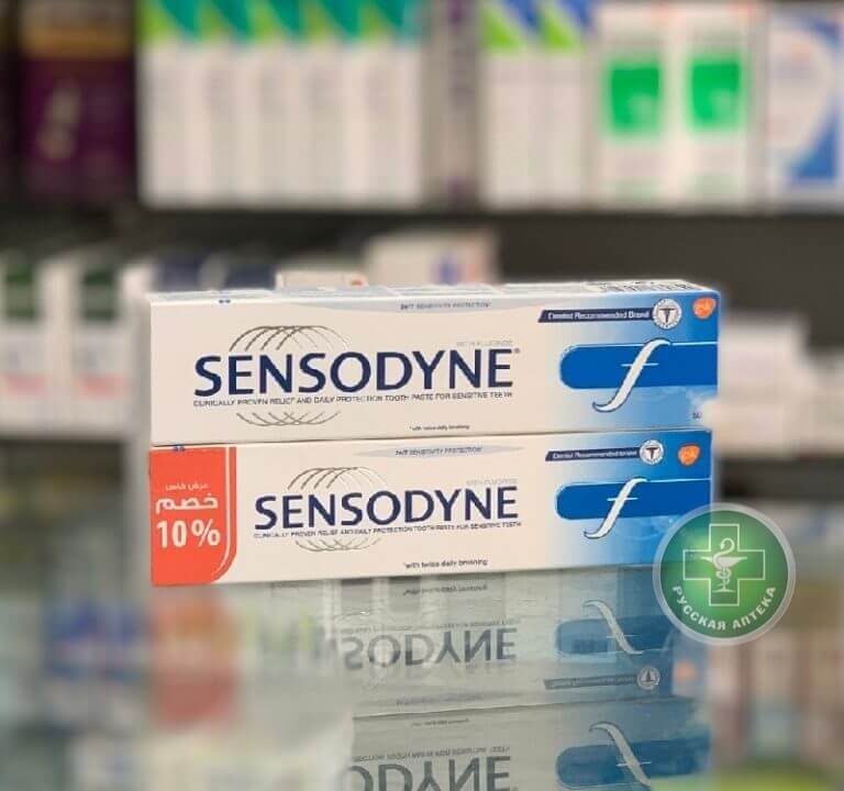 Sensodyne Зубная паста с фтором для чувствительных зубов 50 мл